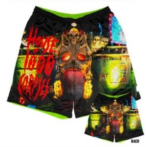 Rucking Fotten House Of 1000 Corpses "Monters and Madmen" All Over Print Shorts